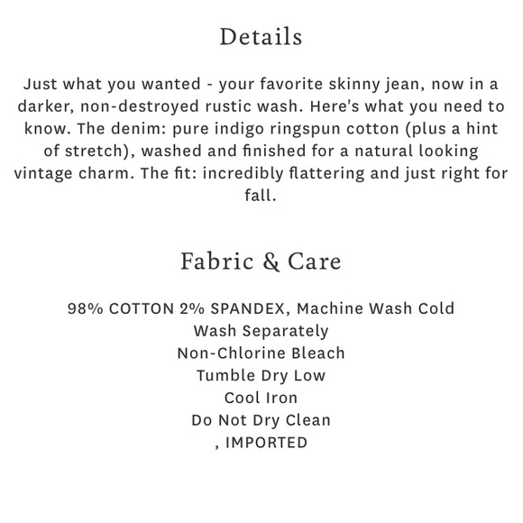 {Lucky} Zoe Skinny Jeans sz 2/26 - Picture 5 of 5